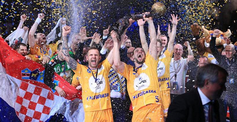 NAŠA ZASTAVA NA RUKOMETNOM TRONU Četvorica Hrvata osvojili Ligu prvaka