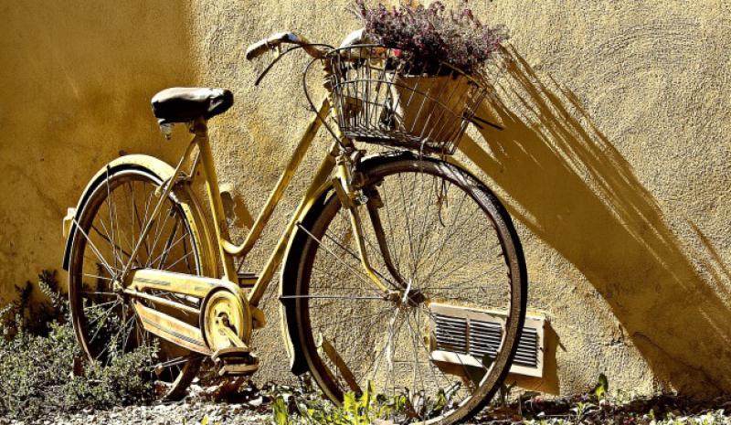 Kaže Mujo Hasi: - Ajd' da ti pokažem kako se bicikl porađa...