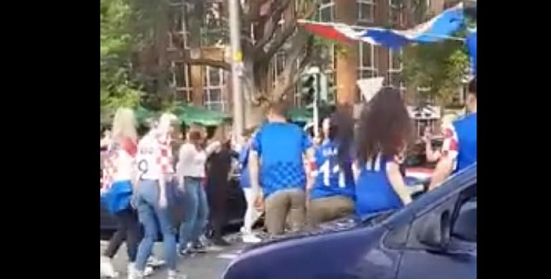 (VIDEO) HRVATI U NJEMAČKOJ ZBOG OVOG SU PREDMET SPRDNJE Pobjedu slavili uz Užičko kolo