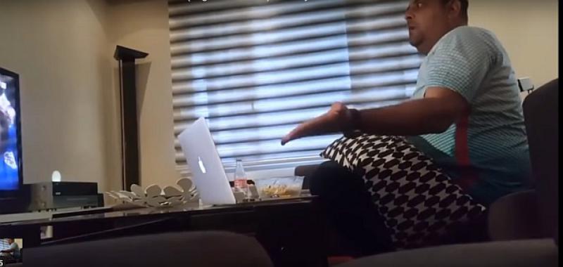 (VIDEO) Supruga gasila TV vatrenom turskom navijaču tijekom najnapetijih akcija protiv Hrvatske