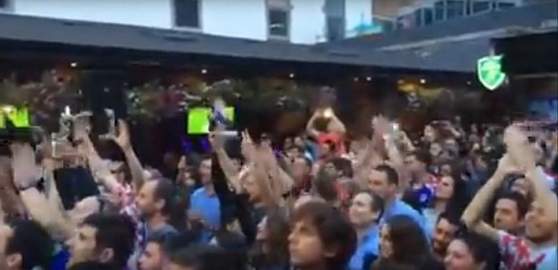(VIDEO) 'MOJA DOMOVINA' USRED DUBLINA Hrvati u Irskoj slavili veliku pobjedu