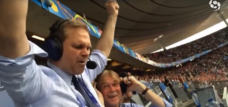 (VIDEO) ISLANDSKI KOMENTATOR OPET U EKSTAZI Poslušajte kako je proslavio pobjednički gol