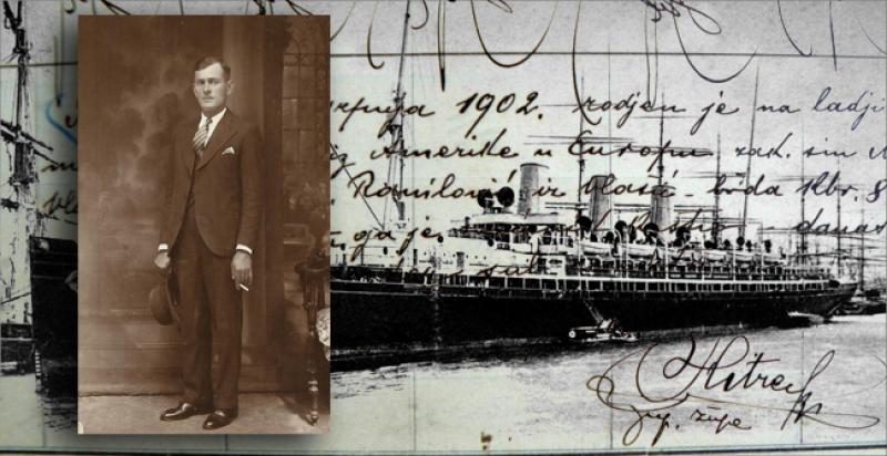 BURNA ŽIVOTNA PRIČA MOJIH PREDAKA Dida Šandor rođen je na prekooceanskom brodu