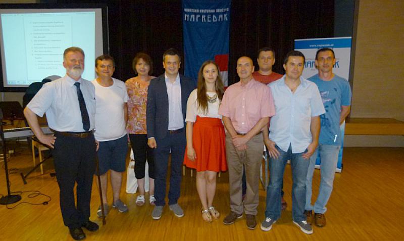 OBNOVLJENA PODRUŽNICA HKD NAPREDAK U LINZU  Hrvatska scena Gornje Austrije sada još bogatija