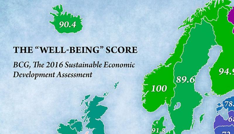 KARTA Ovo su najbolje i najgore europske zemlje za život