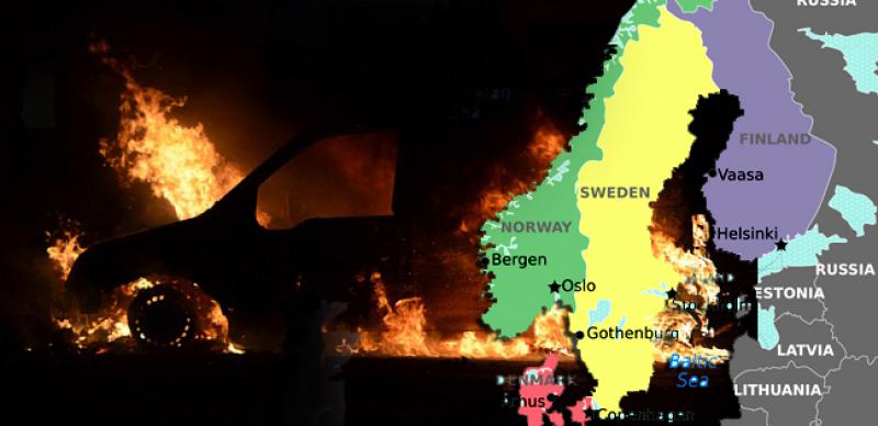 EPIDEMIJA ZLOČINA Tisuće automobila gore po Skandinaviji, Hrvatica nam se javila iz centra piromanije