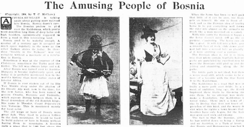 'NEPRILAGODLJIVI' I 'TURCI U SRCU' Evo kako je američki list 1904. opisivao tipične Bosance