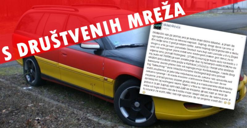 SAD GA MORAJU VRATITI Hrvati dobivali novac od Njemačke za stan, a digli kredit za auto