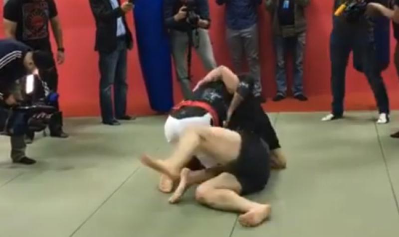 (VIDEO) 'Potukli' se Mirko Filipović i Stipe Miočić