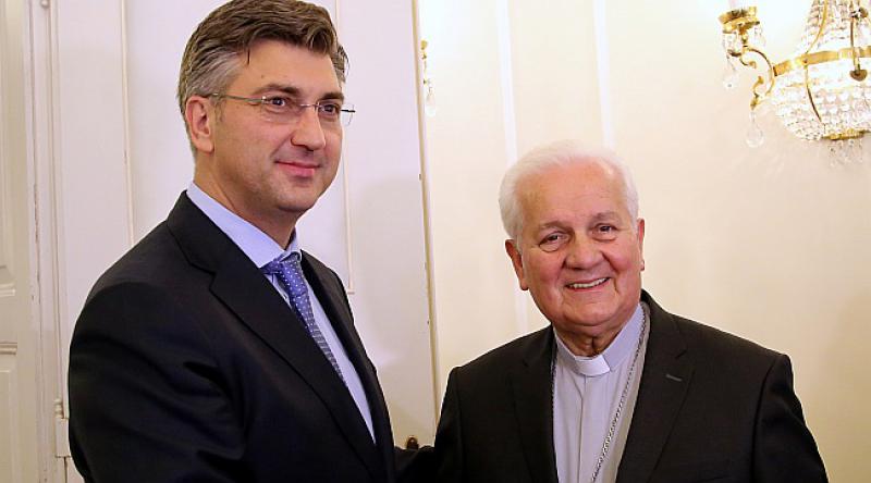 PLENKOVIĆ SE SUSREO S KOMARICOM Obećao konkretnu pomoć Hrvatima u Republici Srpskoj