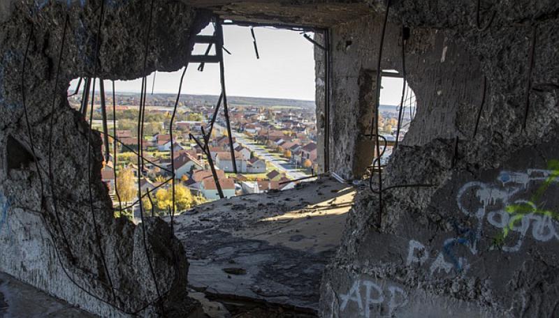 FOTOGALERIJA Pogledajte kakav je pogled s vukovarskog vodotornja i kako izgleda njegova unutrašnjost