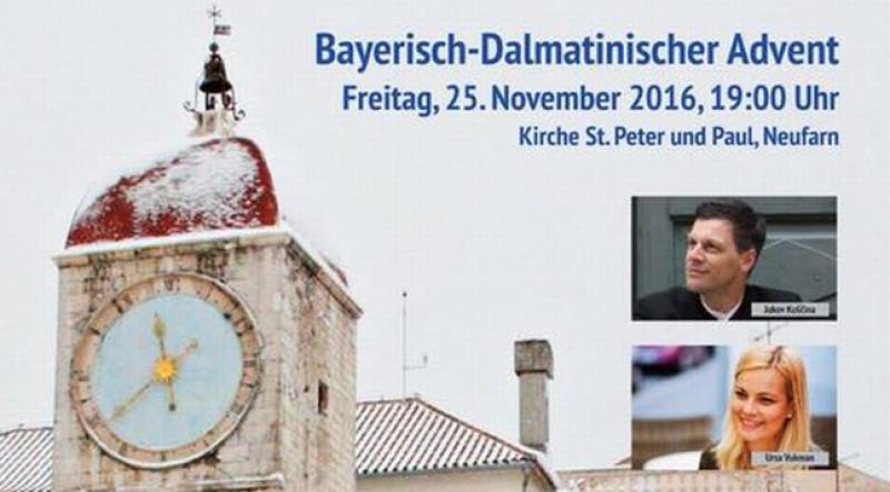 BAVARSKO-DALMATINSKI ADVENT U Neufarnu gostuju glazbenici iz Hrvatske