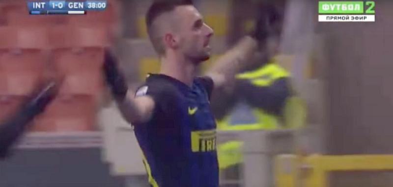 (VIDEO) Sjajni Brozović postigao oba gola u pobjedi Intera nad Jurićevom Genoom