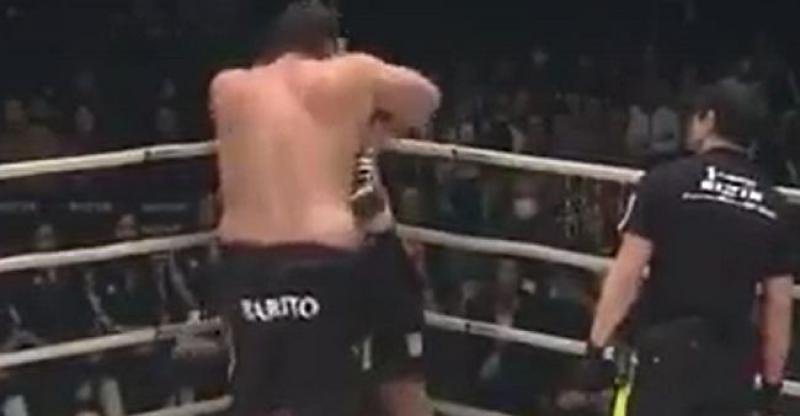(VIDEO) CRO COP U FINALU Za 50 sekundi srušio gorostasa od 180 kilograma