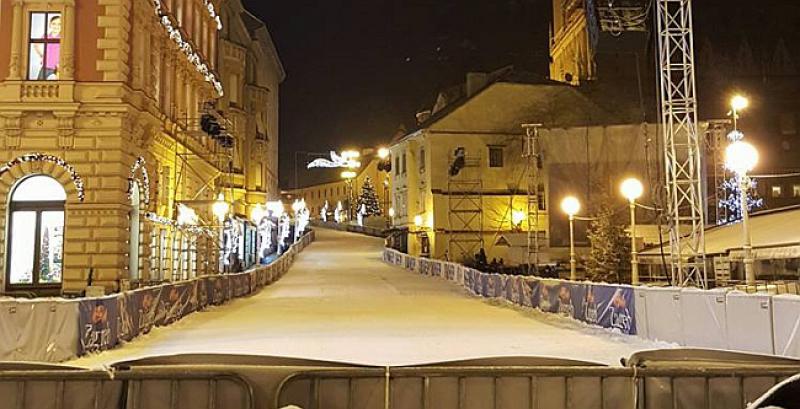 (VIDEO, FOTO) SAMO U ZAGREBU Pogledajte kako je od Kaptola do Manduševca napravljeno skijalište