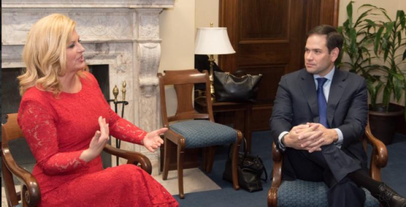 TWITTER OTKRIVA Evo s kim je hrvatska predsjednica razgovarala u SAD