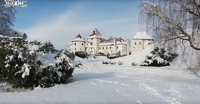 (VIDEO) BAROKNI BISER POD SNIJEGOM Varaždin kao da je izašao iz neke bajke