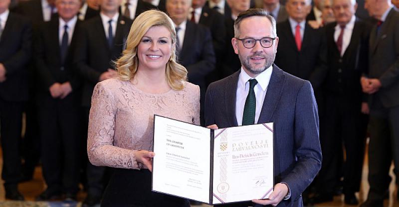 VISOKI NJEMAČKI DUŽNOSNIK 'Hrvatska bi trebala biti još jači most EU i jugoistoka Europe'