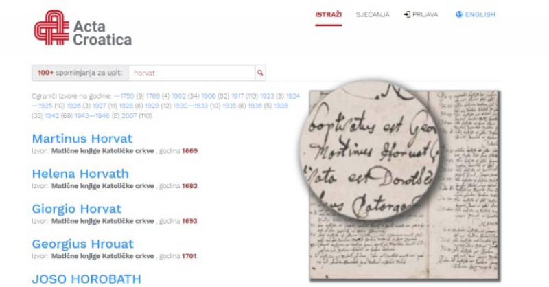 ŽELITE PRONAĆI SVOJE PRETKE I SVE O SVOM PREZIMENU? Pokušajte na ovoj sjajnoj stranici