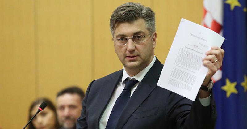 U SABORU ŽESTOKO O MINISTRU BARIŠIĆU Evo što je Plenković rekao u njegovu obranu