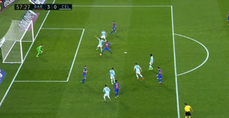 (VIDEO) Rakitić postigao gol za Barcelonu, no igrači Celte s pravom su tražili poništenje - pogledajte zašto