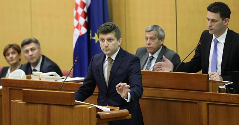MARIĆ SE OBRATIO SABORU 'Ponosan sam na sve što sam radio od studentskih do ministarskih dana'