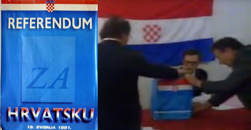 PRIJE TOČNO 26 GODINA HRVATSKA REKLA 'NE' JUGOSLAVIJI Održan je referendum o samostalnosti