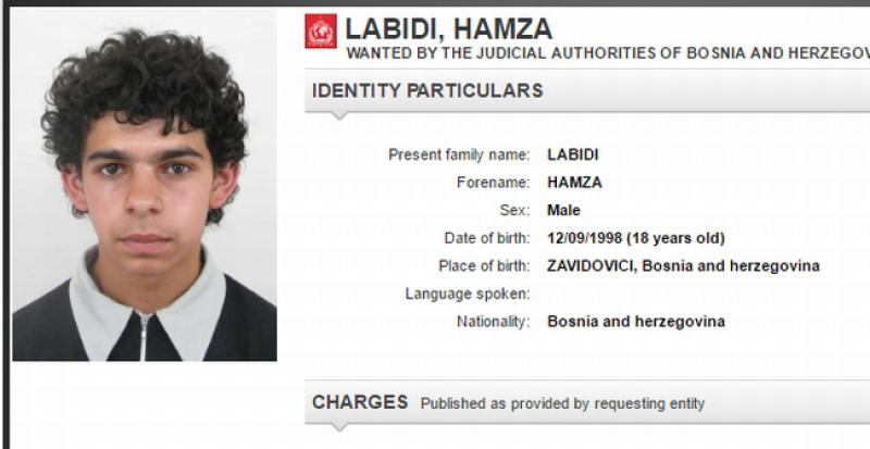 OVOG 18-GODIŠNJEG BOSANCA TRAŽI INTERPOL Rođen je u Zavidovićima, objavljena 'crvena' tjeralica