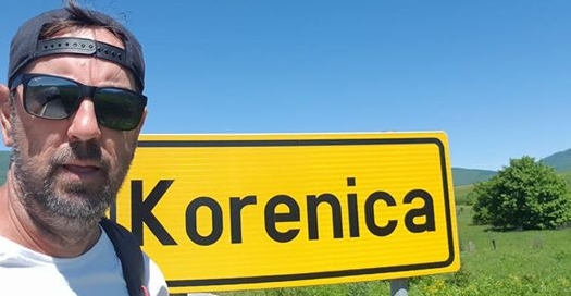 AUSTRALSKI HRVAT 24. DAN NA CESTI Hoda Hrvatskom da bi pomogao djeci, prikupio već 127 tisuća kuna