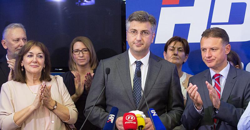 HDZ 'OSVOJIO' CIJELU DALMACIJU I SLAVONIJU Plenković čestitao stranačkim kolegama na 'sjajnim rezultatima'