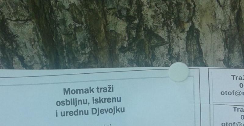 OGLAS KOJI ĆE VAS NASMIJATI Traži djevojku za život u Njemačkoj