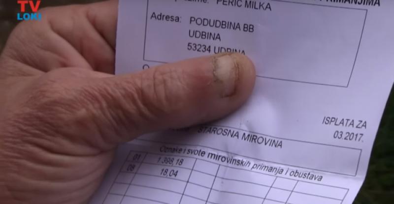 (VIDEO) OVOLIKO ĆE NEKI POTROŠITI NA VEČERU NA JADRANU Umirovljenica iz Udbine otvorila novčanik i pokazala svoju mirovinu