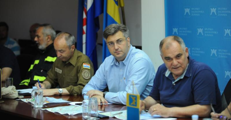 PLENKOVIĆ U SPLITU 'Odrađen je sjajan posao, sustav je reagirao kako treba'