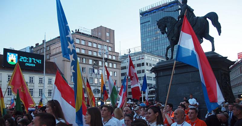 (100+ FOTOGRAFIJA) OTVORENE IV. HRVATSKE SVJETSKE IGRE Okupili se Hrvati iz cijelog svijeta, pogledajte kako je bilo
