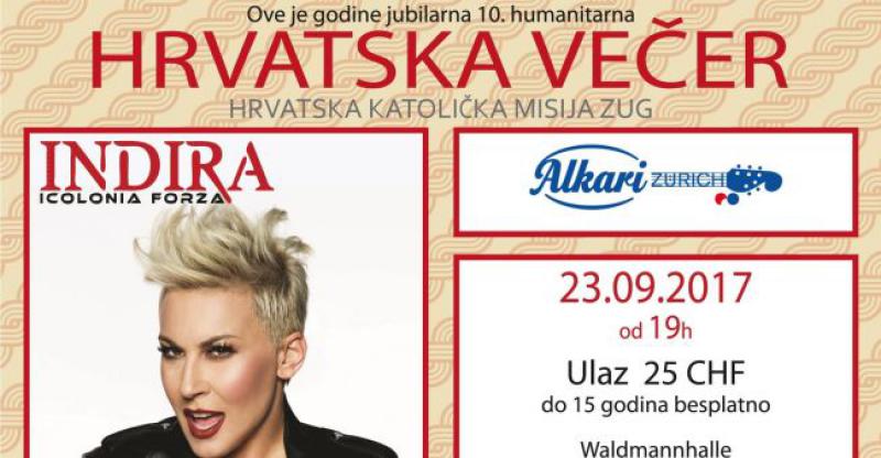 HRVATSKA HUMANITARNA VEČER U ŠVICARSKOM BAARU Dođite i pomozite bolesnoj djeci!