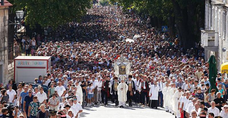 (FOTOGALERIJA) OD SINJA DO MARIJE BISTRICE Velika Gospa proslavljena diljem Hrvatske