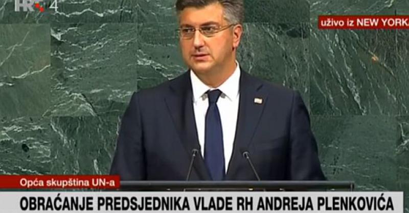 PREMIJER PLENKOVIĆ NE ODUSTAJE U govoru pred cijelim svijetom opet 'izazvao' Rusiju