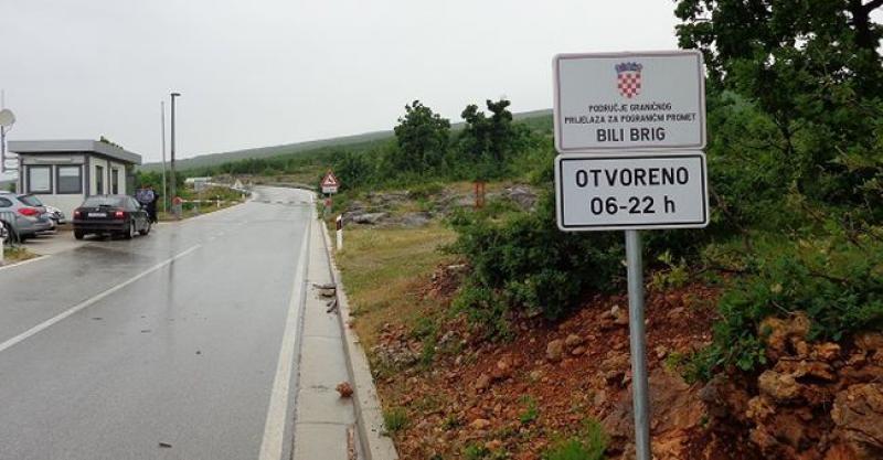 BILI BRIG 'Graničari iz BiH došli su i ucrtali granični prijelaz 900 metara u teritoriju Hrvatske'
