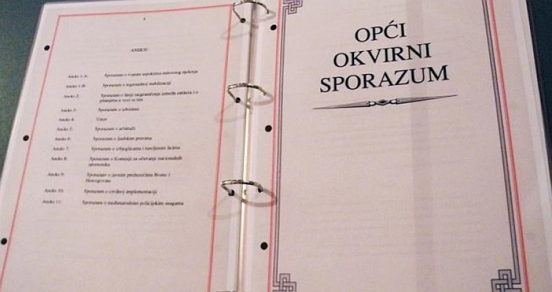 BALKANSKA POSLA BiH konačno pronašla svoj izgubljeni primjerak Daytonskog sporazuma