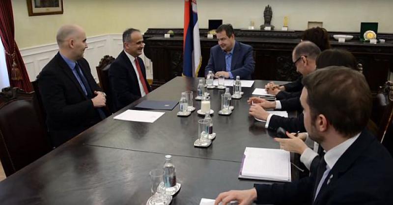 DAČIĆ PRIMIO HRVATSKOG VELEPOSLANIKA U BEOGRADU Složili se da bi posjet Vučića Zagrebu bio pozitivan iskorak