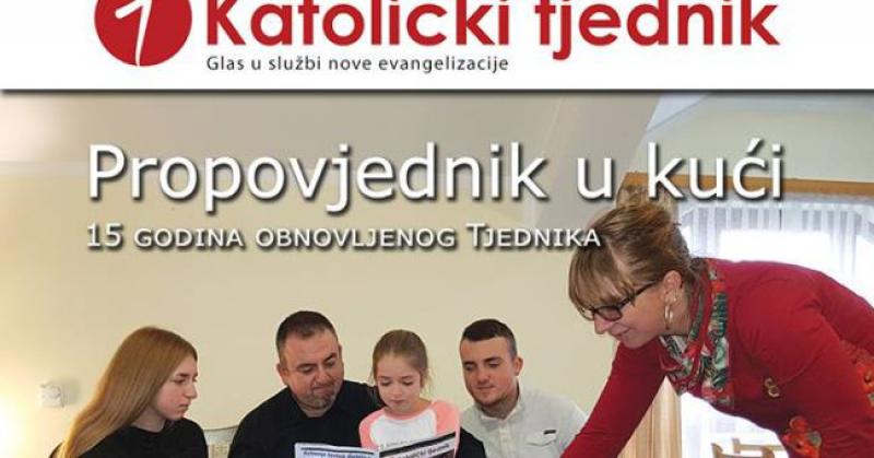 15 GODINA Obnovljenog sarajevskog Katoličkog tjednika