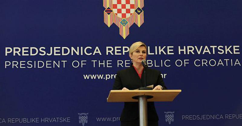 PORUKA PREDSJEDNICE ‘Haški tribunal neće pisati našu povijest, Hrvatska je najviše učinila za cjelovitu BiH’