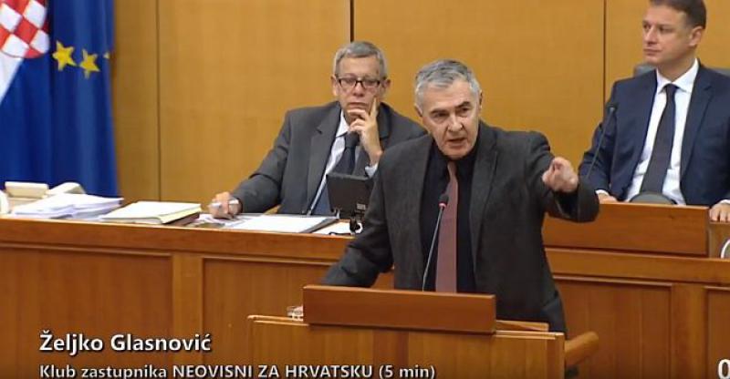 (VIDEO) GLASNOVIĆ  NIKAD ŽEŠĆI 'Ti se smij tamo, poslije ćemo razgovarati, dođi van, vidjet ćemo se'