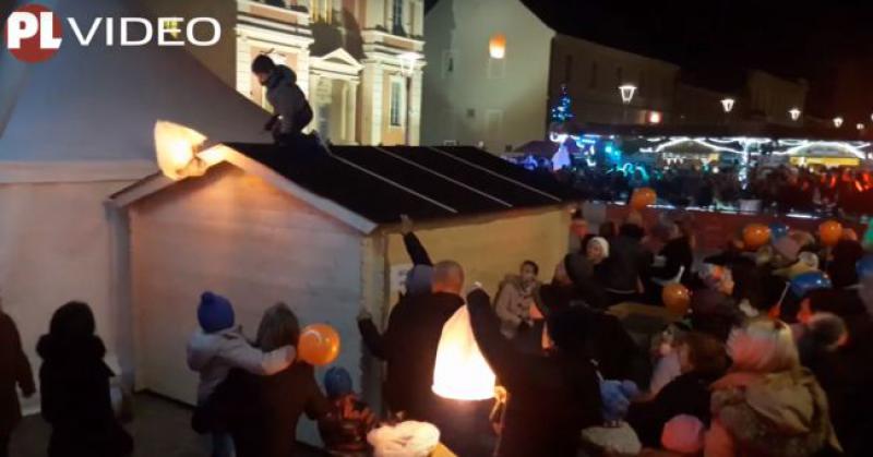 (VIDEO) HRABRI DJEČAK SPRIJEČIO POŽAR Opasna situacija na otvorenju Adventa u Križevcima