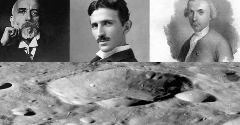 (FOTO) HRVATI NA MJESECU Ovo su fotografije Mjesečevih kratera nazvanih po našim znanstvenicima