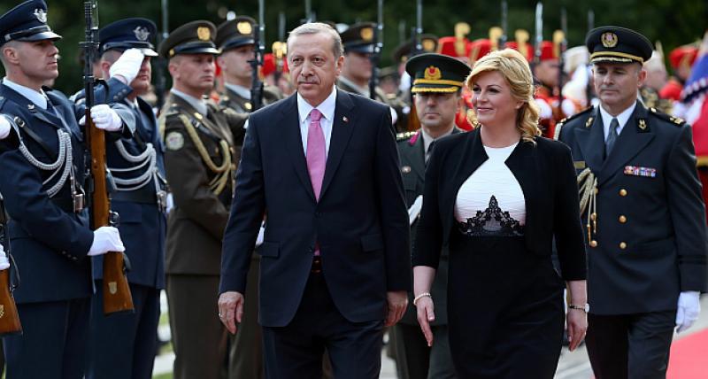 KOLINDA GRABAR-KITAROVIĆ SUTRA S ERDOGANOM Jedna od glavnih tema razgovora Hrvati izvan Hrvatske