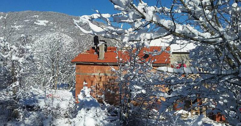 (FOTO) POVRATAK NA DJEDOVINU Par dana prije Božića Marko se vratio u zaseok kraj Konjica