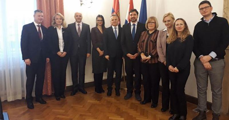 PRIPREMNI SASTANAK Supredsjedatelja Međuvladinog mješovitog odbora za zaštitu nacionalnih manjina između Hrvatske i Srbije