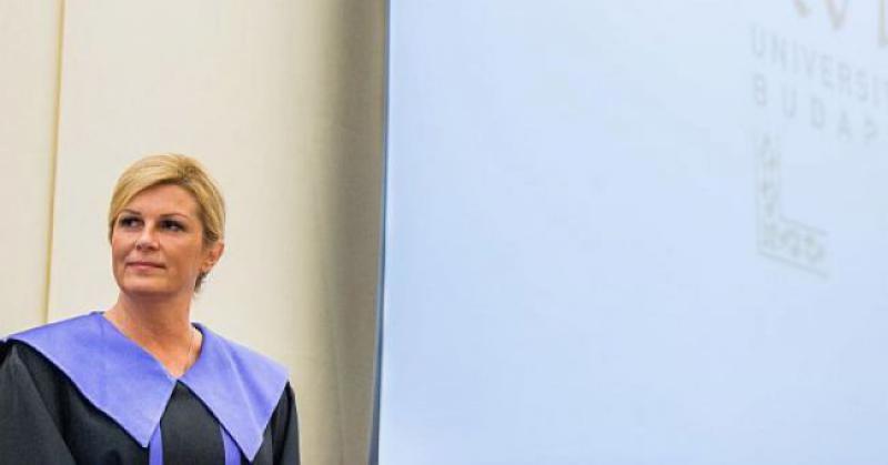 PROSVJEDI U SARAJEVU Zbog posjeta hrvatske predsjednice: 'Ne tuđmanizaciji BiH'