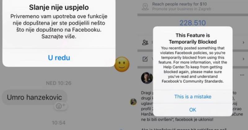 REFORMISTI OSUDILI PERNAROVE IZJAVE, NJEMU BLOKIRAN PROFIL Pozvali ga da zatraži oprost od Hanžekovićeve obitelji